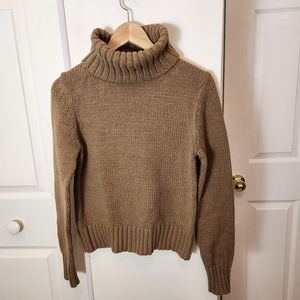 Jenni Kayne Classic Turtleneck In Acorn